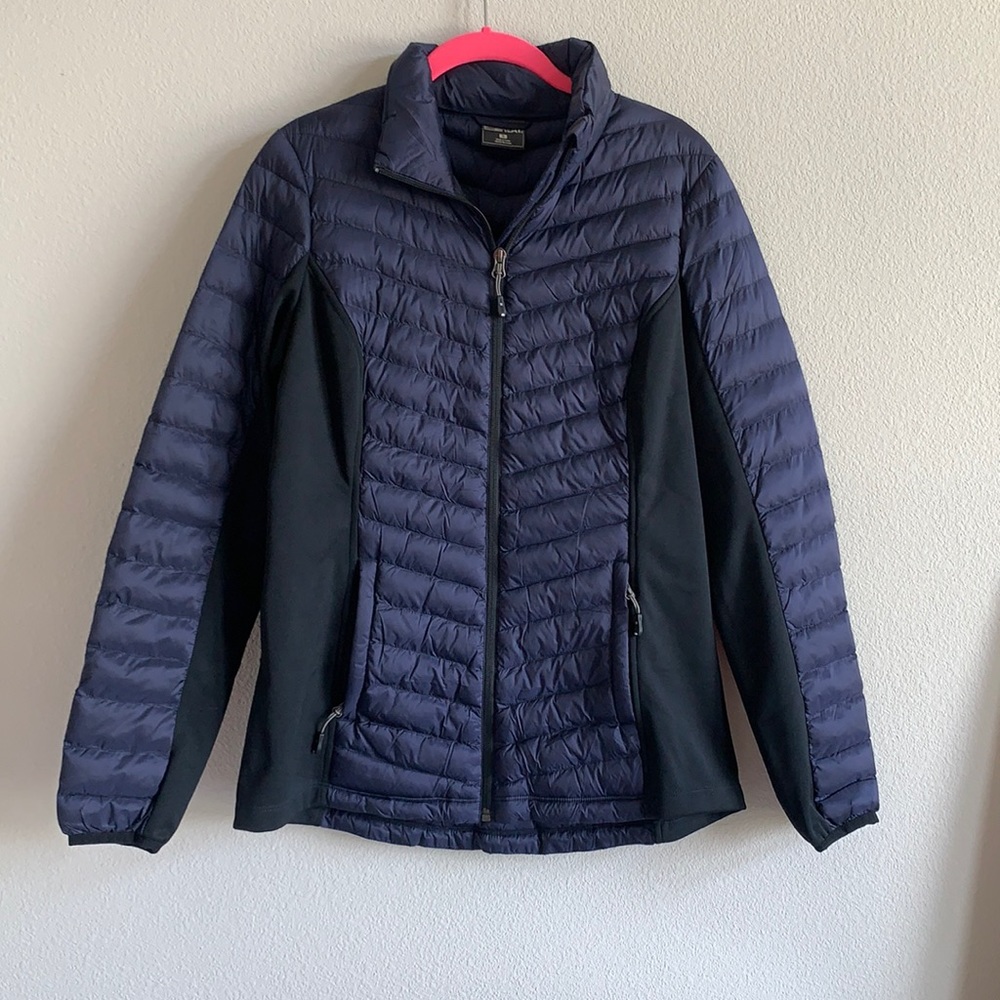 NWOT 32 Degrees Heat Navy/Black Puffer Jacket